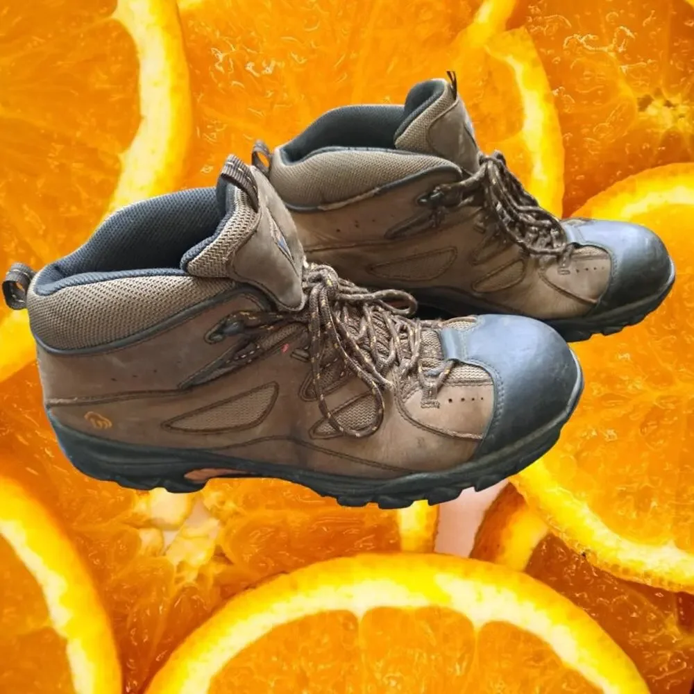 Wolverine Steel Toe Boots Tan‎ and Black Size 14